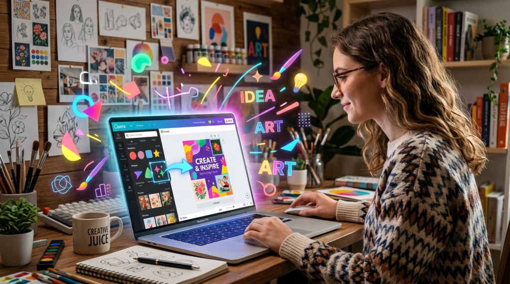 How I Started Using Canva AI Tools Without Feeling Like a Designer