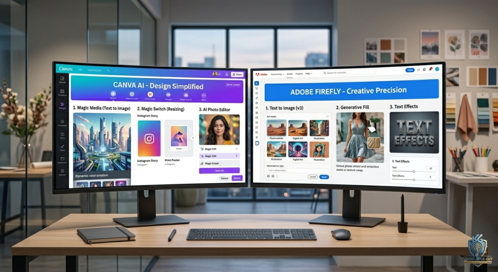 I Tried Canva AI and Adobe Firefly for Real Projects — They Felt Completely Different